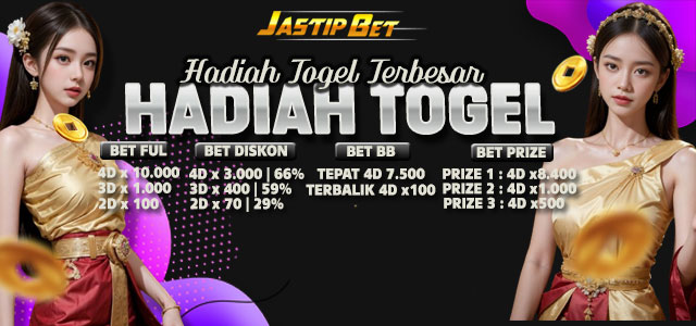 JASTIPBET HADIAH TOGEL TERBESAR